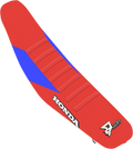 D'COR VISUALS Seat Cover - Red/Blue - CRF '21-'23 30-10-506