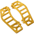 THRASHIN SUPPLY CO. Aggressor Floorboards - Gold TSC-2219-5