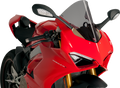 PUIG HI-TECH PARTS Race Windscreen - Dark Smoke - Ducati 9690F