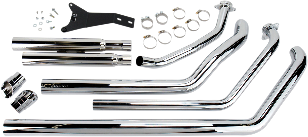 COBRA Streetrod Slashdown Exhaust 3918
