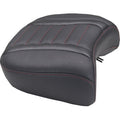 MUSTANG Deluxe Passenger Seat - Wide - Dark Cherry Stitch - FLT/FLH '23-'25 88420DC