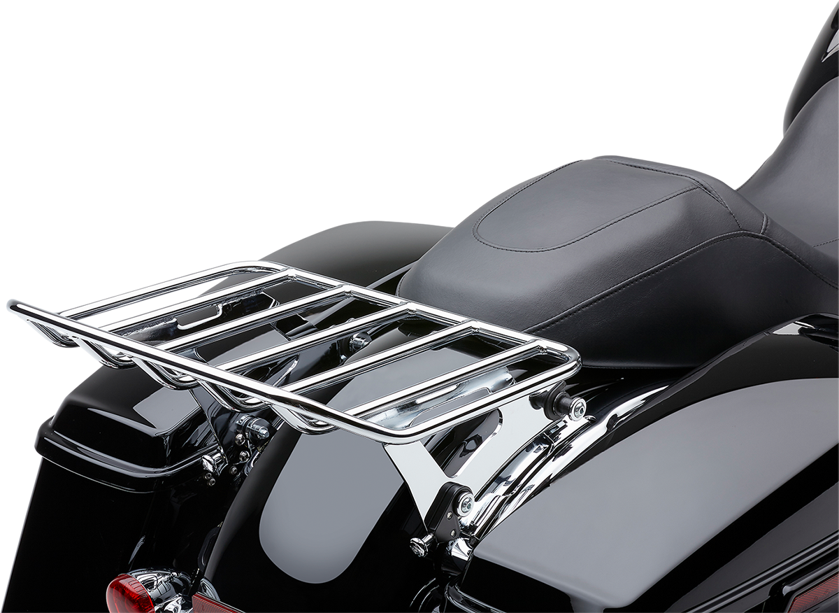 COBRA Detachable Luggage Rack - Chrome ACT F/09-20FLHT/FLHR/FLHX 602-2600