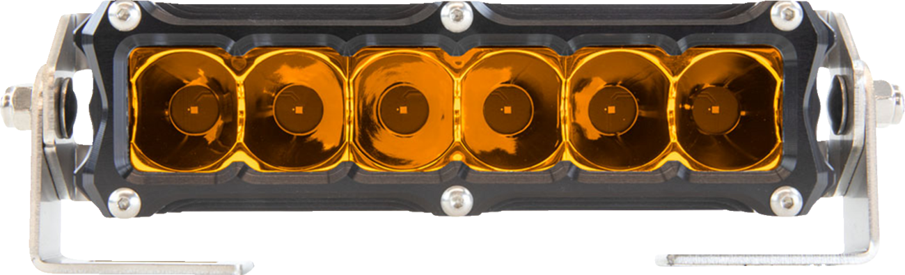 HERETIC Light Bar - 6" - Spot - Amber 50605