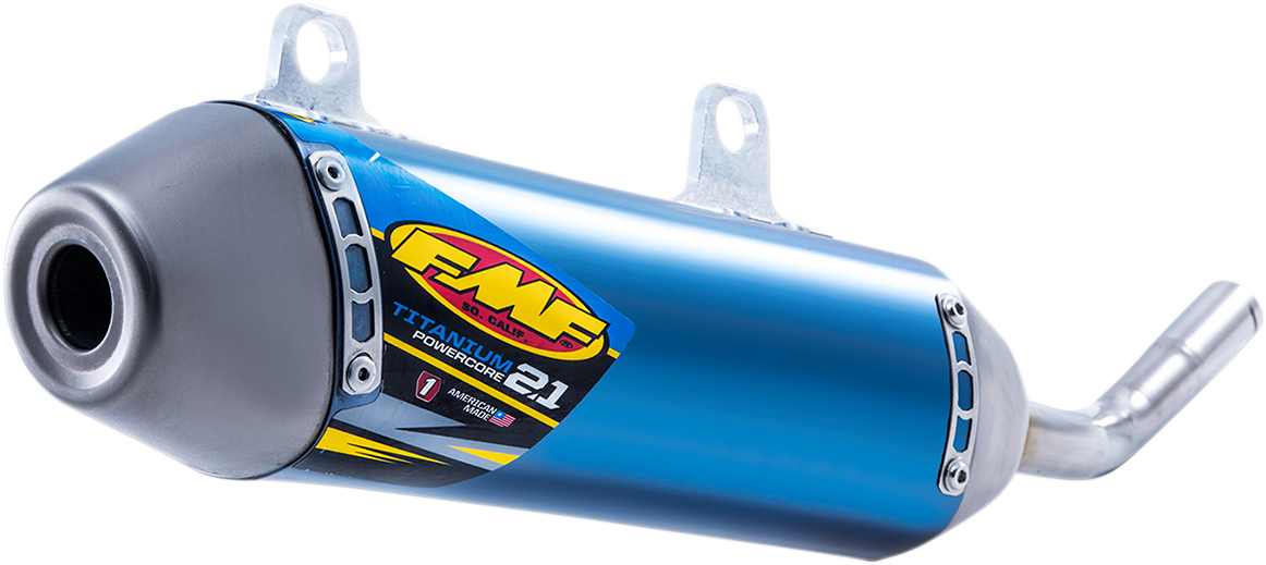 FMF Powercore 2.1 Muffler - Titanium 025209 1821-1789