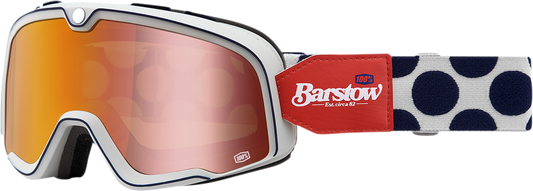 100% Barstow Goggles - Hayworth - Flash Red 50000-00004