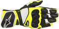 ALPINESTARS SP-1 V2 Gloves - Black/White/Fluo Yellow - 2XL 3558119-125-XXL