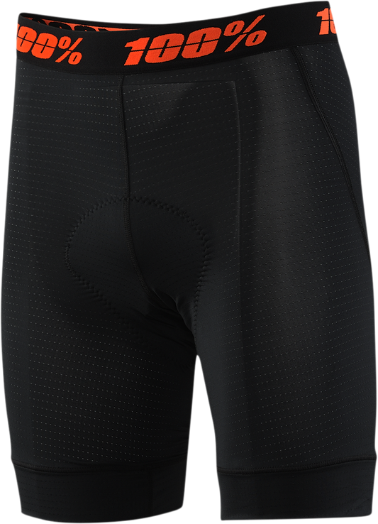 100% Youth Crux Liner Shorts - Black - US 24 40049-00001