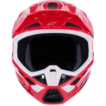 ALPINESTARS SM7 Helmet - Deed - Gloss Red/Black/White - XL 8302426-3139-XL