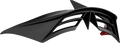 ICON Domain™ OTT Rear Spoiler - Rubatone Black 0133-1410