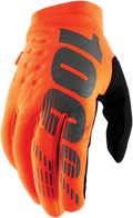 100% Youth Brisker Gloves - Orange/Black - Medium 10004-00005