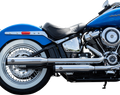 S&S CYCLE Grand National Race Mufflers for Softail - Chrome 550-0740