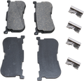 DRAG SPECIALTIES Organic Brake Pads - Trike FIT 14-18 MODELS ONLY FAD641/4V