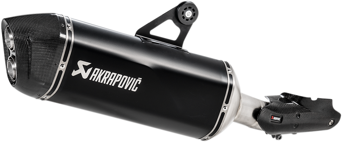 AKRAPOVIC Muffler - Black R 1250 GS/  Adventure 2019-2024 S-B12SO23-HAATBL 1811-3703