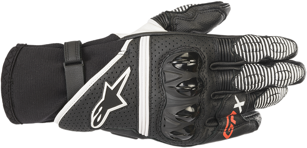 ALPINESTARS GPX V2 Gloves - Black/White - 3XL 3567219-12-3XL