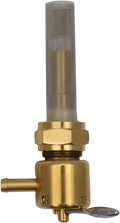 DRAG SPECIALTIES Forward Round Petcock - Bronze 1/4" OUTLET, 5/16" BARB 03-0074BRL