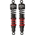 BURLY BRAND Stiletto Shock - 13" - Black/Red - Heavy Duty B28-1257