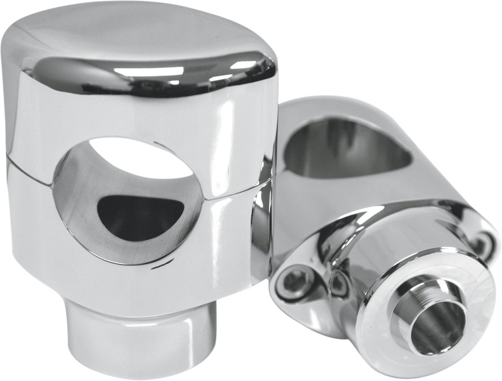 DRAG SPECIALTIES Risers - Big Buffalo - Springer - 1-1/2" - Chrome 0602-0418
