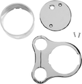 DRAG SPECIALTIES 1.5" T-Bar Gauge Mount - Chrome - For OEM Gauge 2210-0561