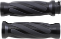 DRAG SPECIALTIES Grips - Twisted - Matte Black 17-0543MBD