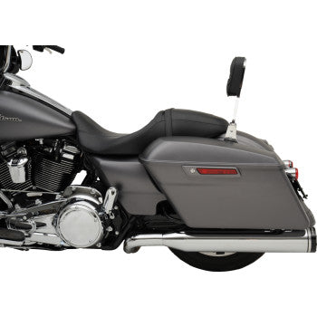KHROME WERKS 2-into-1-into-2 Dominator-SR Exhaust System - Chrome - Without End Caps - M8 Touring  200400A-SR