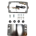 KODLIN USA License Plate Kit - Amber/Red/White - Chrome KUS20301
