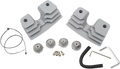 DRAG SPECIALTIES Spark Plug Cover - Silver - Twin Cam 63421