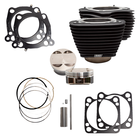 S&S CYCLE Cylinder Kit - M8 NOT RECOMMENDED F/TRIKES 910-0681