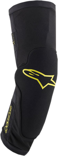 ALPINESTARS Paragon Plus Knee Guards - Black/Yellow - Small 1652419-1047-SM