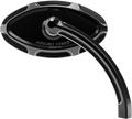 ARLEN NESS Cats Eye Forged Billet Mirror - Black - Right 13-132