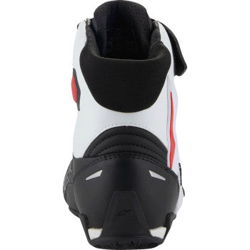 ALPINESTARS Faster-4 Shoes - Black/White/Red - US 8 2510425-123-8