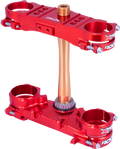 XTRIG Triple Clamp - 22 mm - Red CRF250R/CRF450R 2021-2023 501330101401
