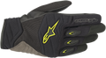 ALPINESTARS Shore Gloves - Black/Fluo Yellow - Large 3566318-155-L
