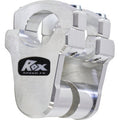 ROX SPEED FX 2" Pivoting Handlebar Risers - Aluminum 1R-P13RINM