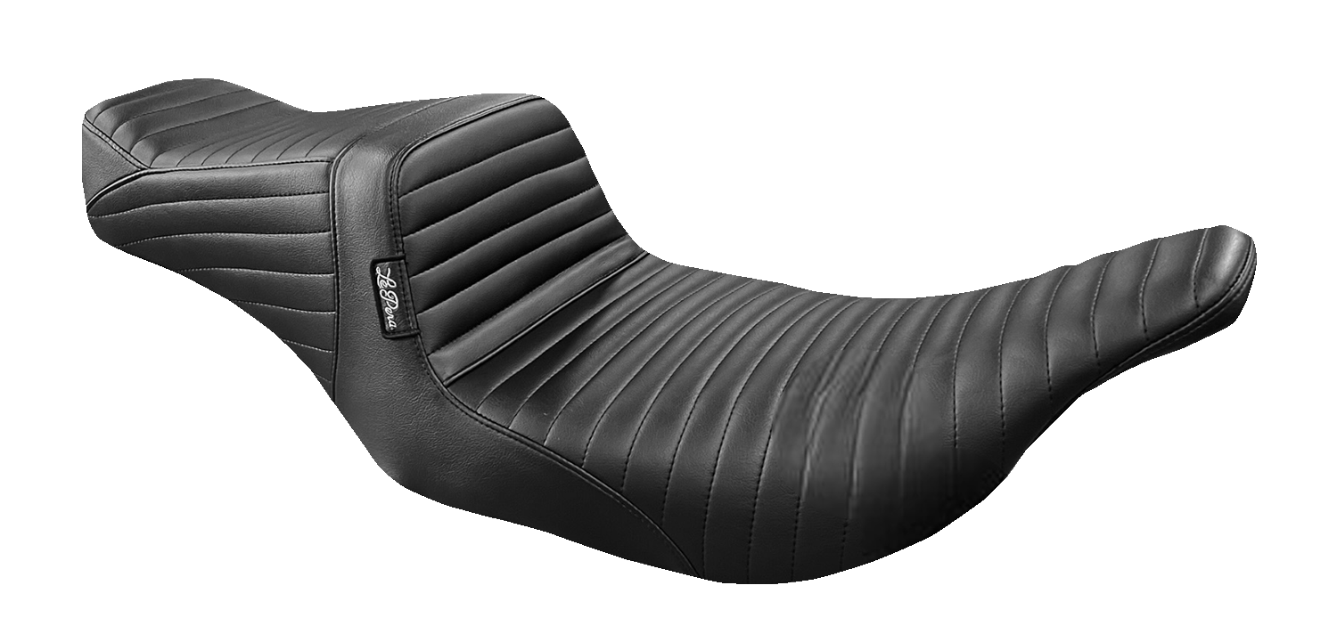 LE PERA Tailwhip Seat - Pleated - Black - FL '97-'07 LH-587PT