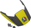 AGV AX9 Peak - Matte Gray/Yellow Fluo 21KIT76325004