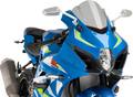 PUIG HI-TECH PARTS Race Windscreen - Smoke - Suzuki 9013H