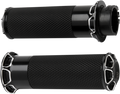 ARLEN NESS Grips - Beveled - TBW - Black 07-329