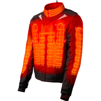 GERBING HEATED CLOTHING 12V EX Pro Heated Jacket - Black - Medium G1215MJKT20200110971