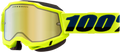 100% Accuri 2 Snow Goggles - Fluo Yellow - Gold Mirror 50022-00003