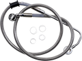 DRAG SPECIALTIES Brake Line - +6" - Stainless Steel - '15-'17 Softail 618300-6