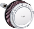 ARLEN NESS Beveled Synthetic Stage-1 Air Cleaner - Chrome - Twin Cam 50-846