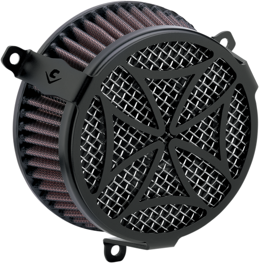 COBRA Cross Air Filter - Black - VT1300 06-0133-02B-SB