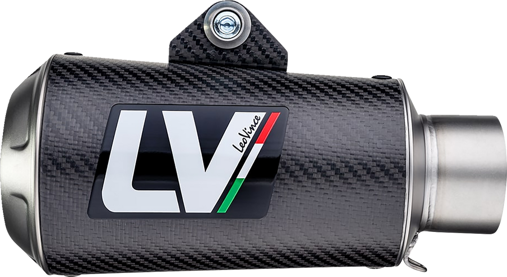 LEOVINCE LV-10 Slip-On Muffler -Carbon Fiber GSX-S 1000 GT 2022-2023 15245C