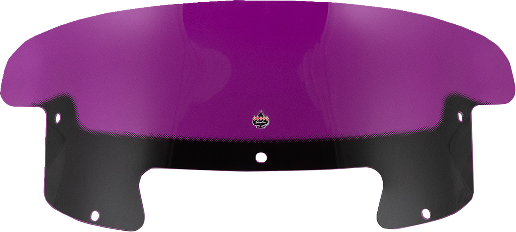 KLOCK WERKS Kolor Flare™ Windshield - 8" - Purple - Indian KWW-04-0624
