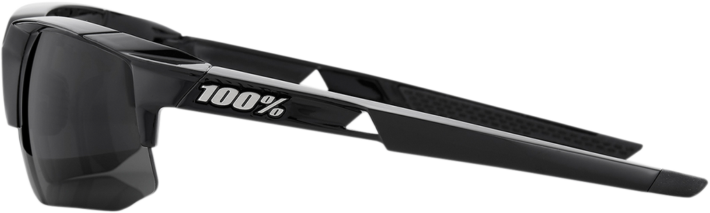 100% Speedcoupe Sunglasses - Black - Gray Polarized 61031-001-47