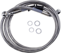 DRAG SPECIALTIES Brake Line - +8" - Stainless Steel - FXDB 660324-8