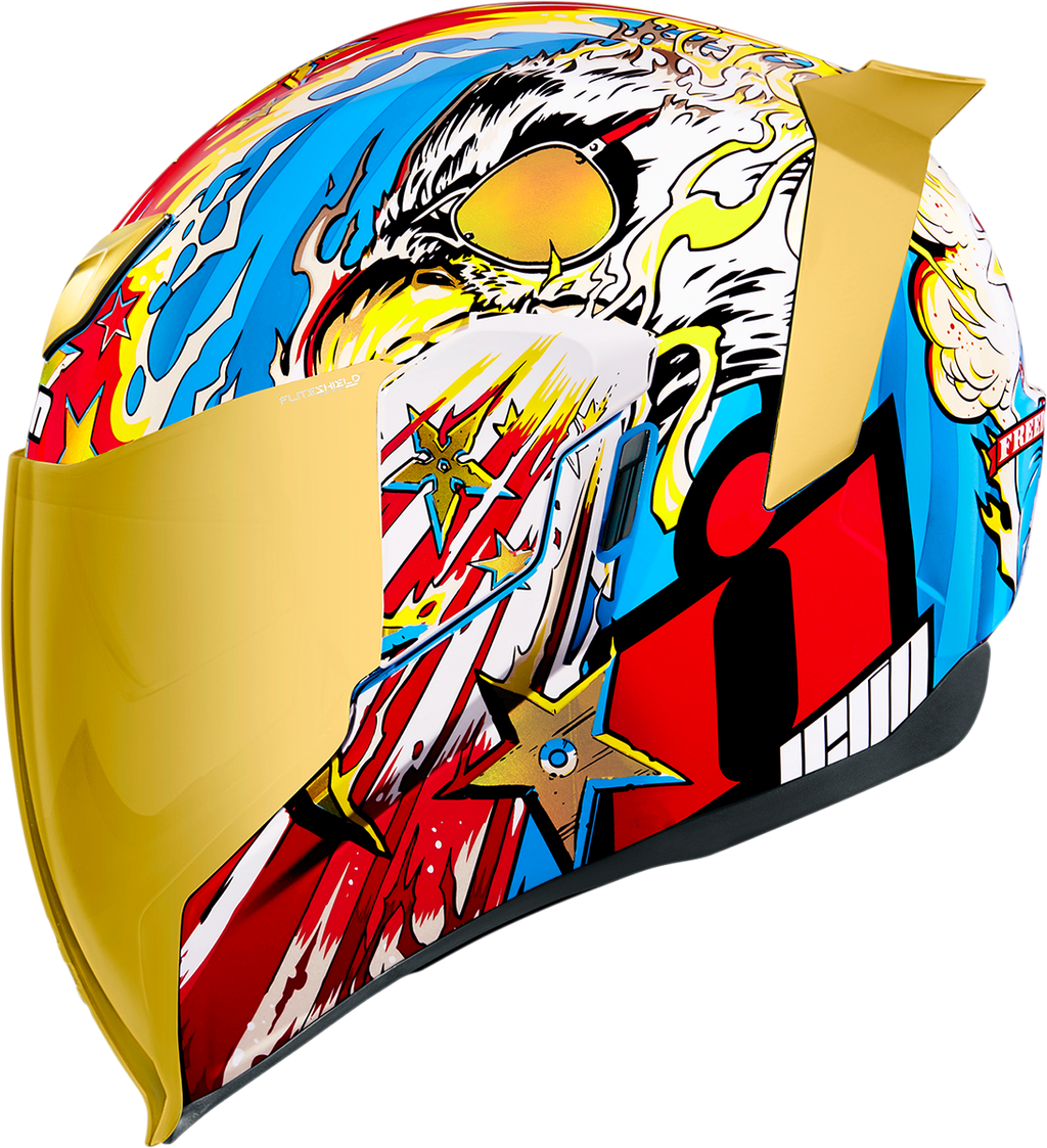 ICON Airflite™ Helmet - Freedom Spitter - Gold - Small 0101-13925
