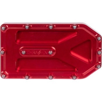 THRASHIN SUPPLY CO. Aggressor Brake Pedal Pad - Red - Touring TSC-2220-2