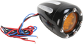ARLEN NESS LED Deep Cut Signals - Black/Amber - White Ring 12-765