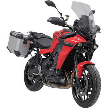 SW-MOTECH TRAX ADV Aluminum Case System - Silver - Yamaha Tracer 9 GT '21-'24 KFT.06.921.70100/S